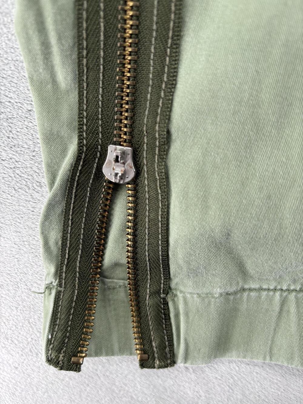 G-STAR RAW Pants Womens 26 Green Cargo Tapered Ankle Zip Cuffed Pockets y2K - Picture 11 of 12